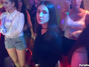 A random party can easily turn into an orgy if everyone gets very horny and wants sex