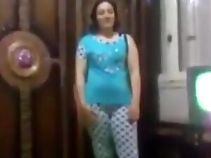 Egyptian wife hot sexy body strip