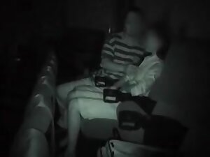 Married woman sent for lewd fuck to theater