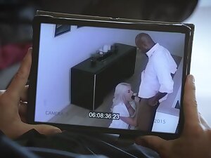 BLACKED Blonde teen 18+ first experience with dominant Black stud