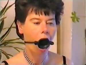 Amazing amateur BDSM, Kitchen sex video