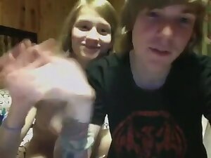 Real step Sister and Step brother make first Cam show