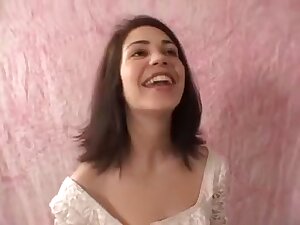 Cute girl anal casting