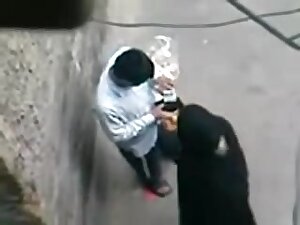 Arab Hijab Housewife Caught Whoring