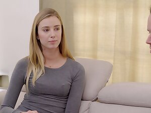 two men and an XXX show with Haley Reed