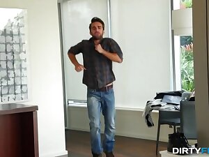Dirty Flix - Megan Rain - Step-siblings fight and fuck