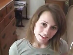 Accidental cum in mouth