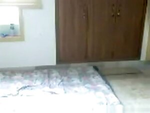 Arab girl sucks cock and gets missionary fucked on the floor