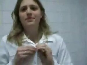 Amateur drilling of mature dame on the lunch in public