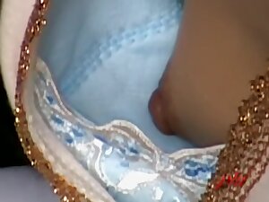 Amazing downblouse compilation with various attractive Asian beauties