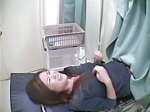 A fresh girl is examined on the gynecological table in this hot medical video