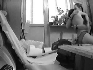 Two horny lesbians having sex on the