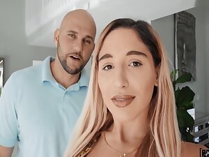 J Mac And Abella Dangers - Fucks Perfect Round Ass With His Juicy Hard Cock