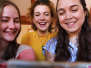 Eva May Juno And Pixie Faye In B