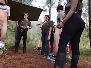 Latina Jungle Gang Captures And Fucks Foreign Males - Große Titten