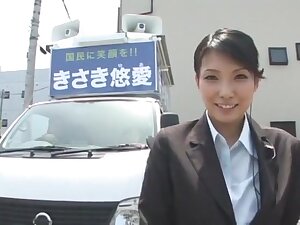 Hottest Japanese slut Yua Sasaki in Horny Doggy Style, Outdoor JAV clip