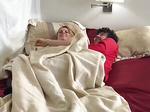 Stepmom Shares Bed With Horny Stepson And Gets Fucked