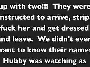 My wife has sex with 2 strangers from craigslist