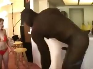 Miniature tiny Wife with BBC
