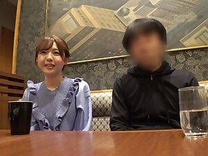 禁断の夫婦寝取り企画で美人奥様を他人とSEXさせちゃう