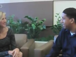 Hotwife brings a black guy to her hotel room