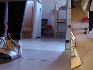 Cute girl s shoes cummed viii - she wears them
