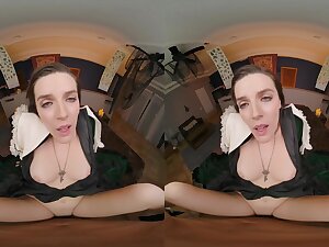 Virtual Reality, Vr Porn And Fiona Frost In Bound To A Demon As She Embraces Forbidden Lust In Mayfair Witches A Xxx Parody