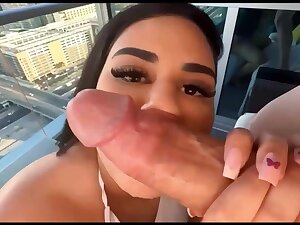 Dominique Jane vs White Cock