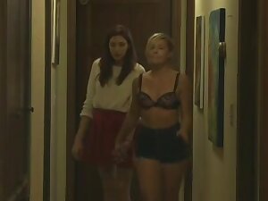 Fabuleux lesbienne, babes scène porno