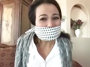 Babysitter Julia Faire Tied Up