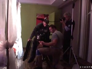 21Sextreme Video: Backstage of a cuckold domination