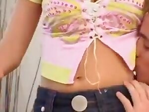 Bareback bisex - hot german blond - frot