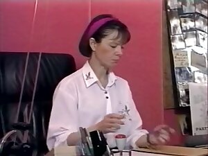 Retro xxx French movie with lesbian sex scenes