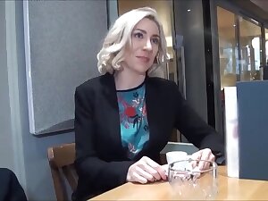 french blonde mature with a big blac