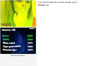19yo girl becca plays a sexgame on omegle