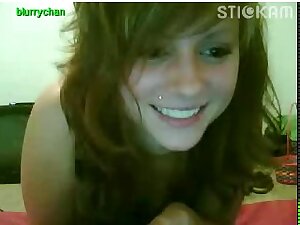 stickam babe flashes and rubs pussy