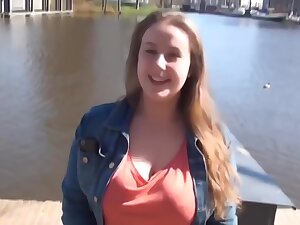 Chubby college girl is getting fucked instead of studying for her exams, and enjoying it a lot