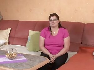 non-professional big beautiful woman aged
