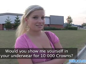 PublicAgent: Natally shows me more than just her big boobs outdoors