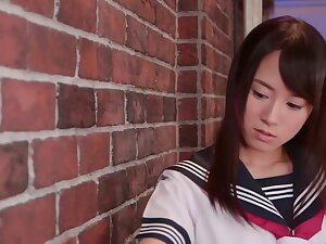 Exotic Japanese girl Momoka Kirishima in Incredible couple, college JAV clip