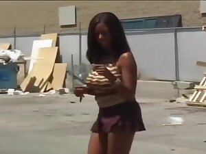 Natural Perfect Ebony Does Porn For Cash