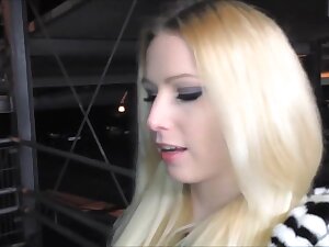 I'm being screwed in my blonde amateur sex video