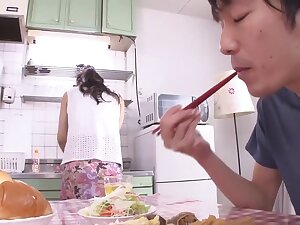 Exotic Japanese whore Akimi Horiuchi in Crazy milfs, showers JAV movie