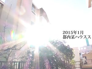 Hottest Japanese girl Yura Misaki in Fabulous stockings, wife JAV movie