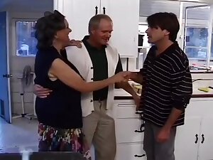 Old Man Offers His Wife To A Young Stud
