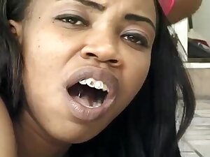 Wicked ebony dykes and their sex toys