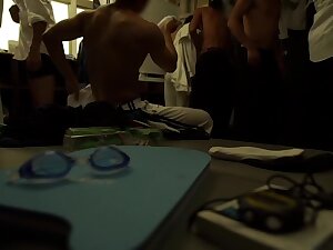 Best Japanese whore Ayami Syunka in Hottest gangbang, changing room JAV scene