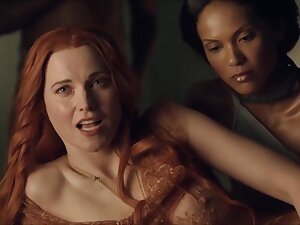 Spartacus Series: Compilation Of Erotic And Group Sex Scenes Of Roman Aristocracy