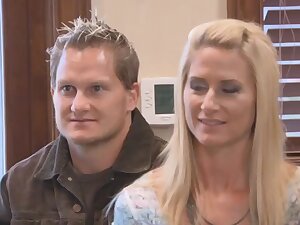 Newly married pair attends a swingers party