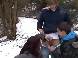 Porn film with hot bisex fucking